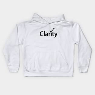 Clarity artsy Kids Hoodie